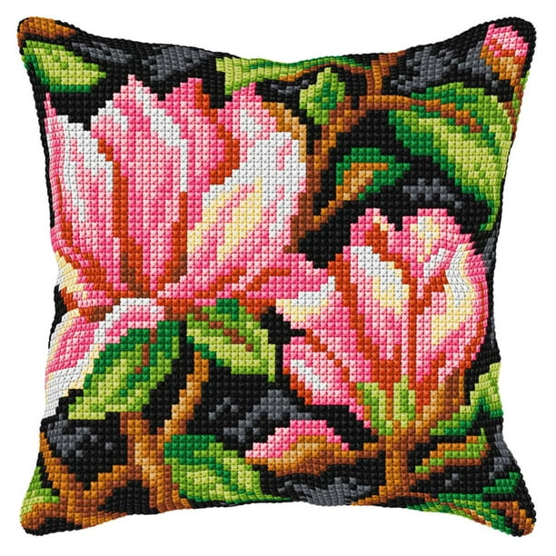 Orchidea Christmas Tree Pillow Cover Needlepoint Kit